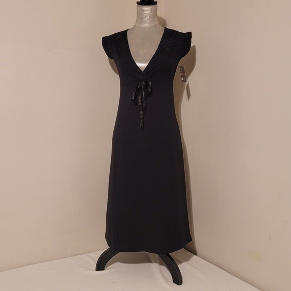 Emily the Strange Dress Spider Web Black Goth y2k 2005 NWT - Picture 3 of 11